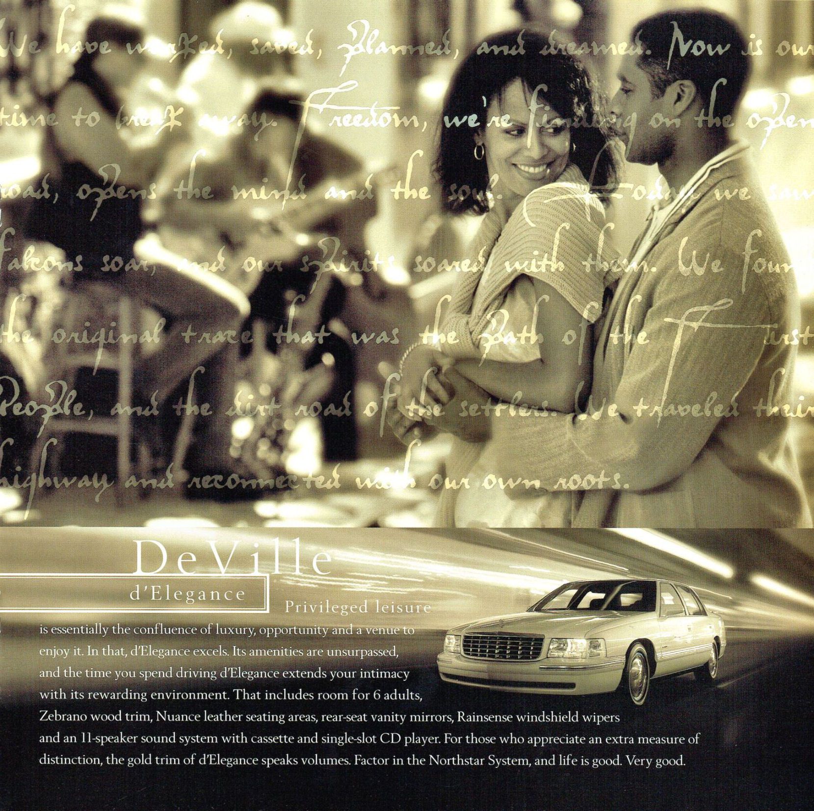 1999 CADILLAC DEVILLE OWNERS MANUAL visual data 7